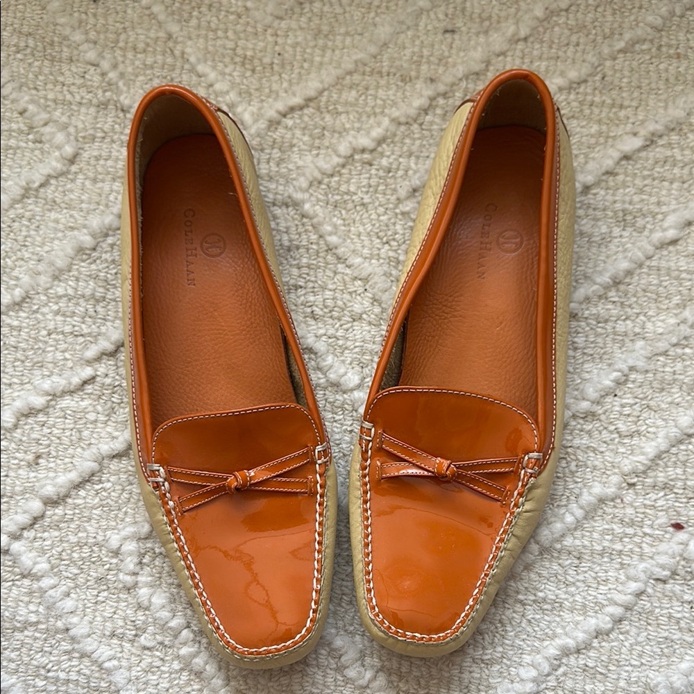 Gorgeous Orange and Tan Women's Loafers ColeHaan